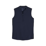 PUMA Women's Aerlon Mock Sleeveless Polo T Shirt Front_Flat