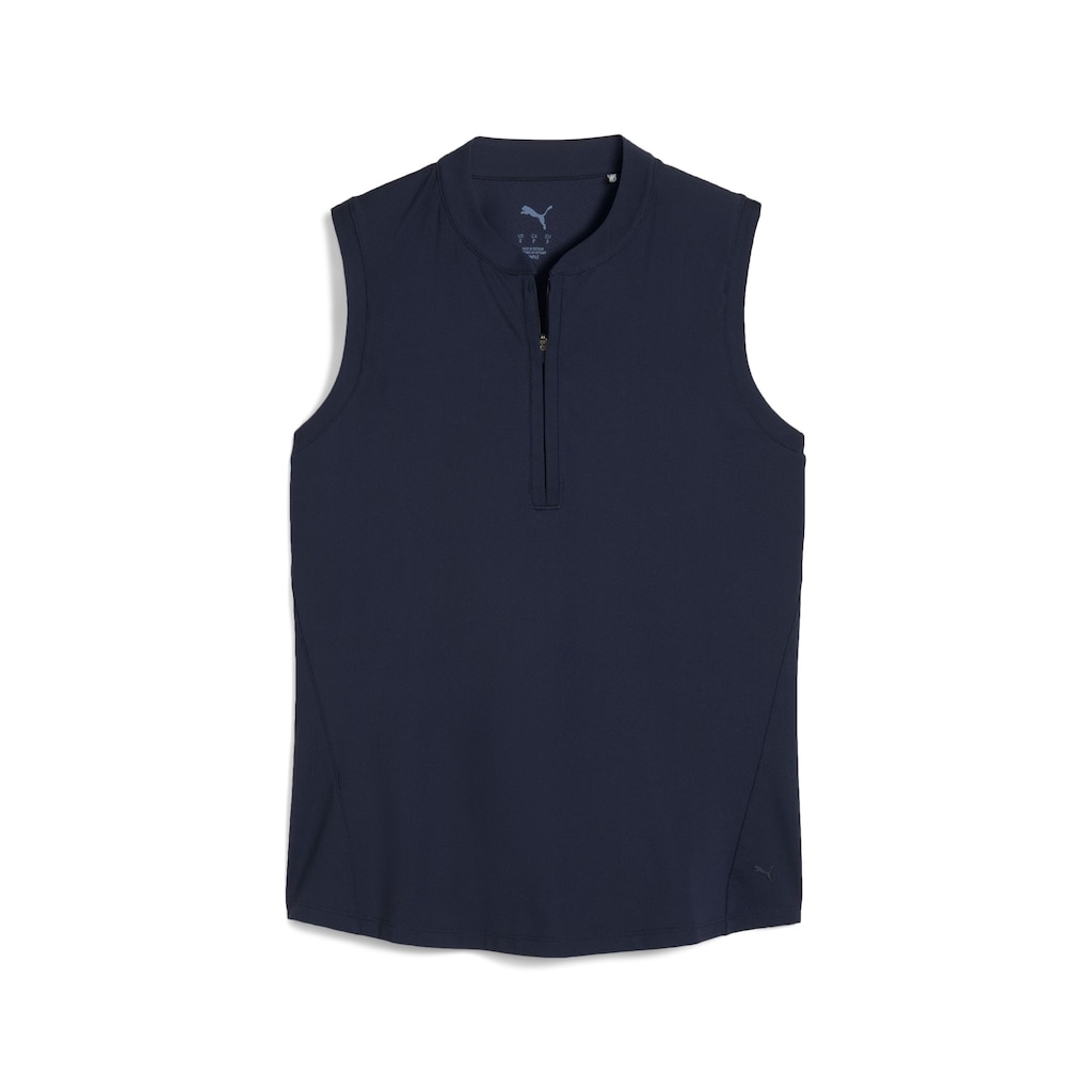 PUMA Aerlon Mock Sleeveless Polo Shirt