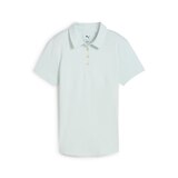PUMA Women's MATTR Lianas Jacquard Polo T Shirt Front_Flat