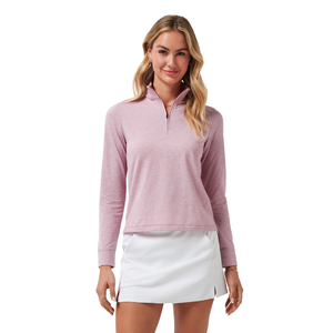 TravisMathew Women's Featherweight Zip Polo Top