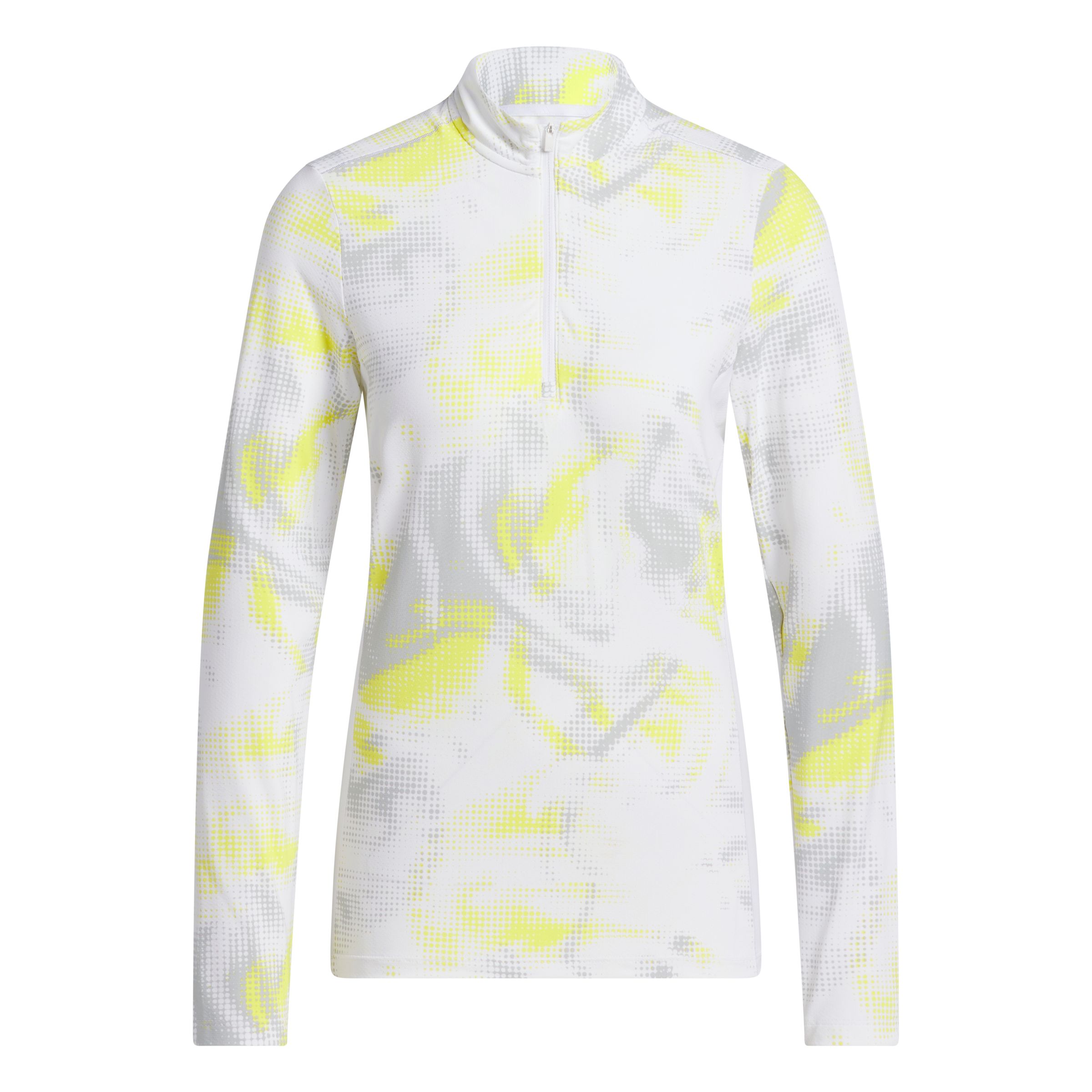 adidas Golf Women's Ult Print Quarter Zip Long Sleeve Top