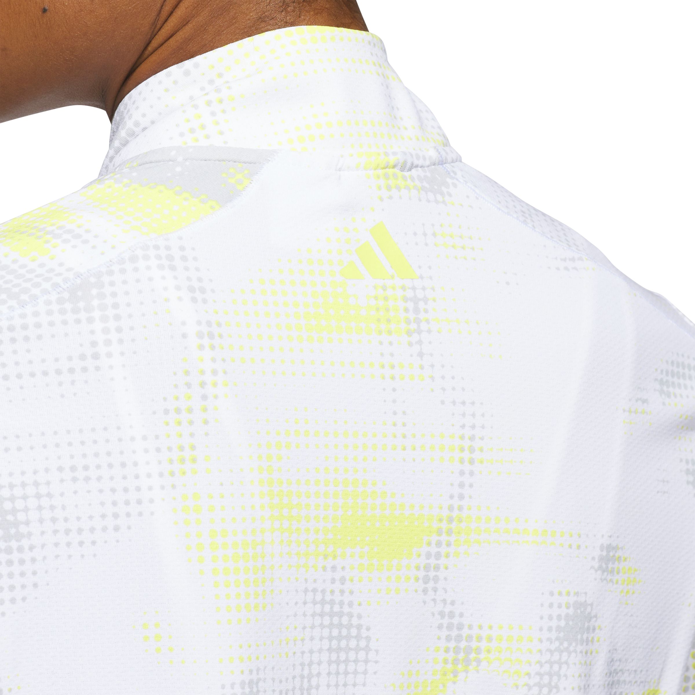 adidas Golf Women's Ult Print Quarter Zip Long Sleeve Top