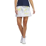adidas Golf Women's Ultimate Printed Skirt Front_Flat
