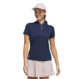 adidas Golf Women's Ultimate365 Jacquard Polo T Shirt Front_Flat