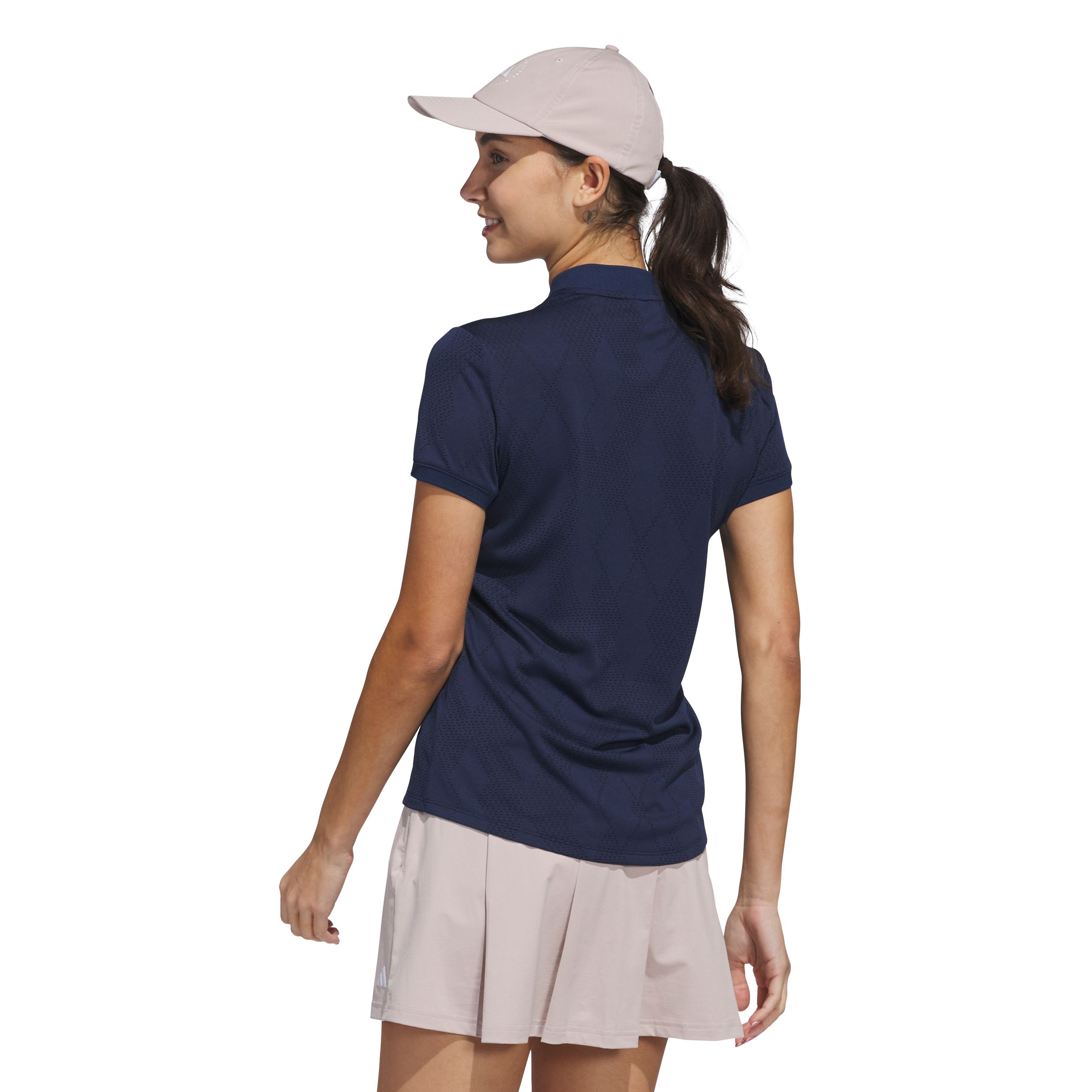adidas Golf Women's Ultimate365 Jacquard Polo T Shirt