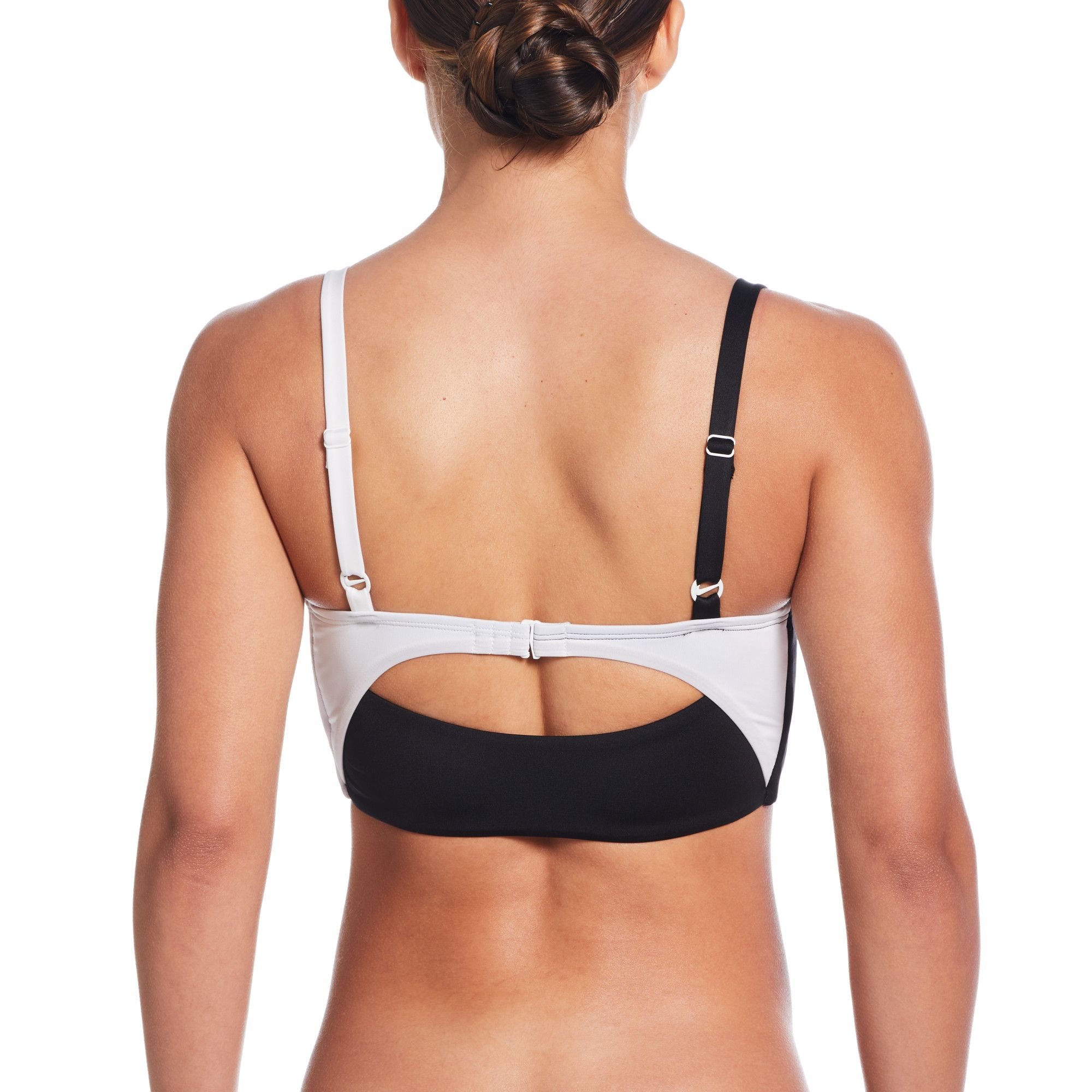 Nike Women's Colourblock V-Neck Midkini Swimwear
