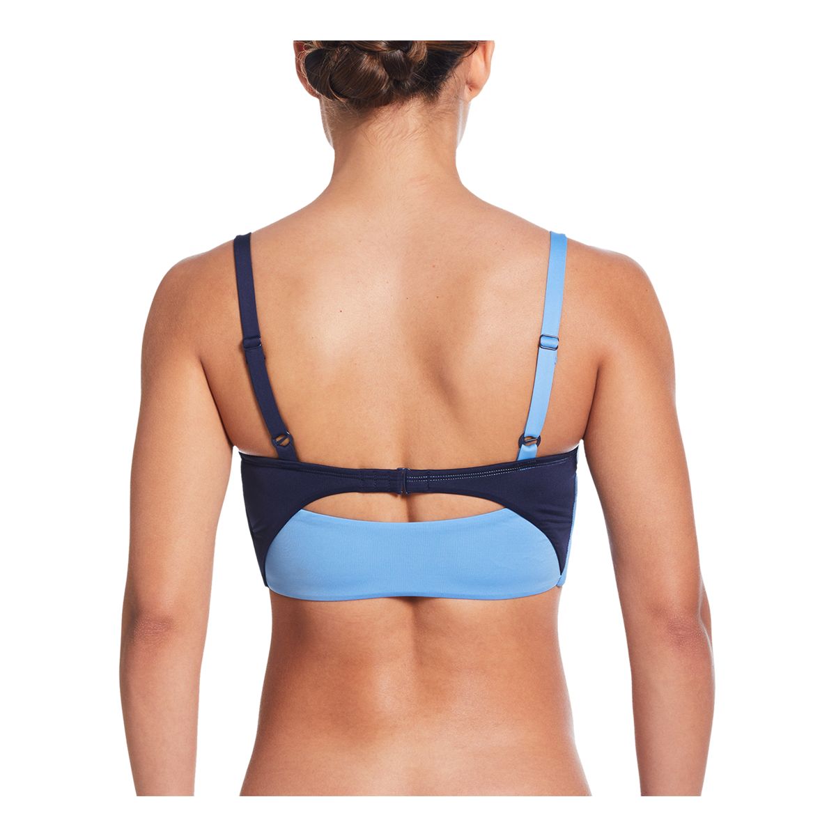 Nike Women's Colourblock V-Neck Midkini Swimwear