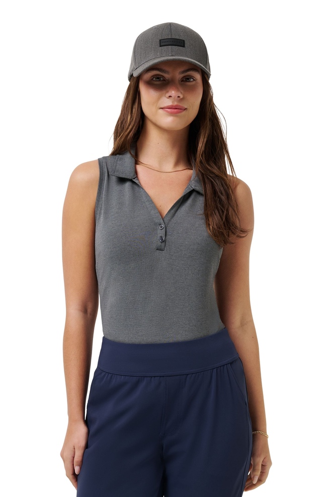 TravisMathew Women's Featherweight Polo Tank