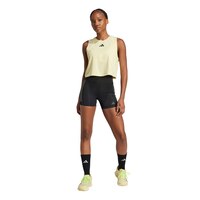 adidas Women's Train Optime 3-Stripe Shorts Front_Angled_Left