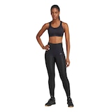 adidas Women's Training Optime 3-stripe Training Tights Front_Flat