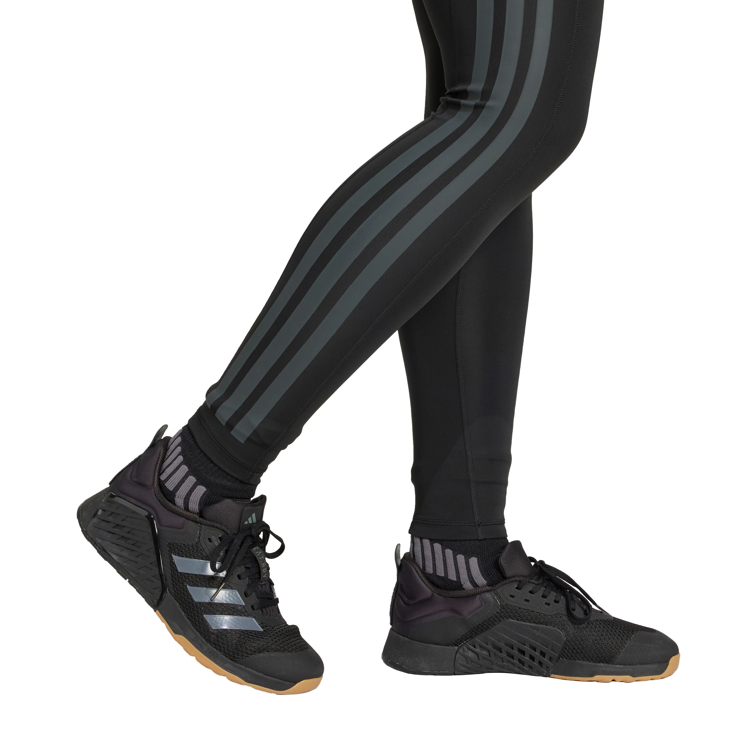 adidas Women's Training Optime 3-stripe Training Tights