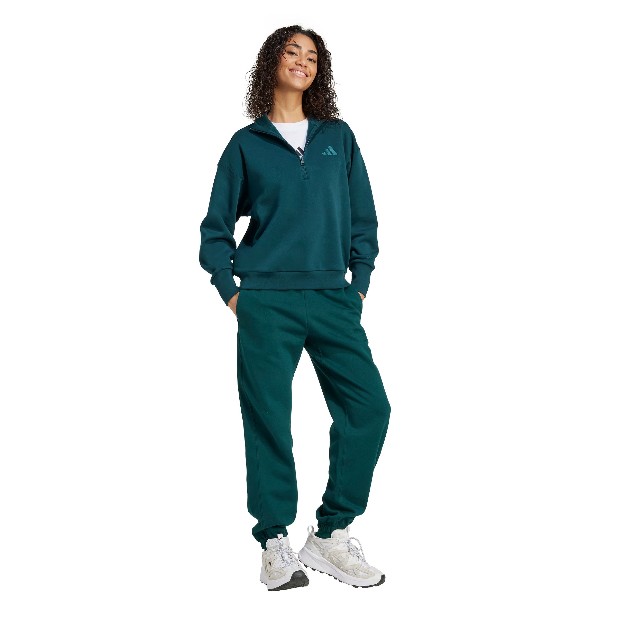 adidas Women's Sportswear ALL SZN 1/4 Zip Long Sleeve Top