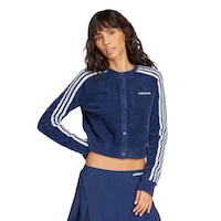 adidas Originals Women's Fluffy Cardigan Front_Flat