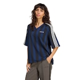 adidas Originals Women's Linear T-Shirt Front_Angled_Left