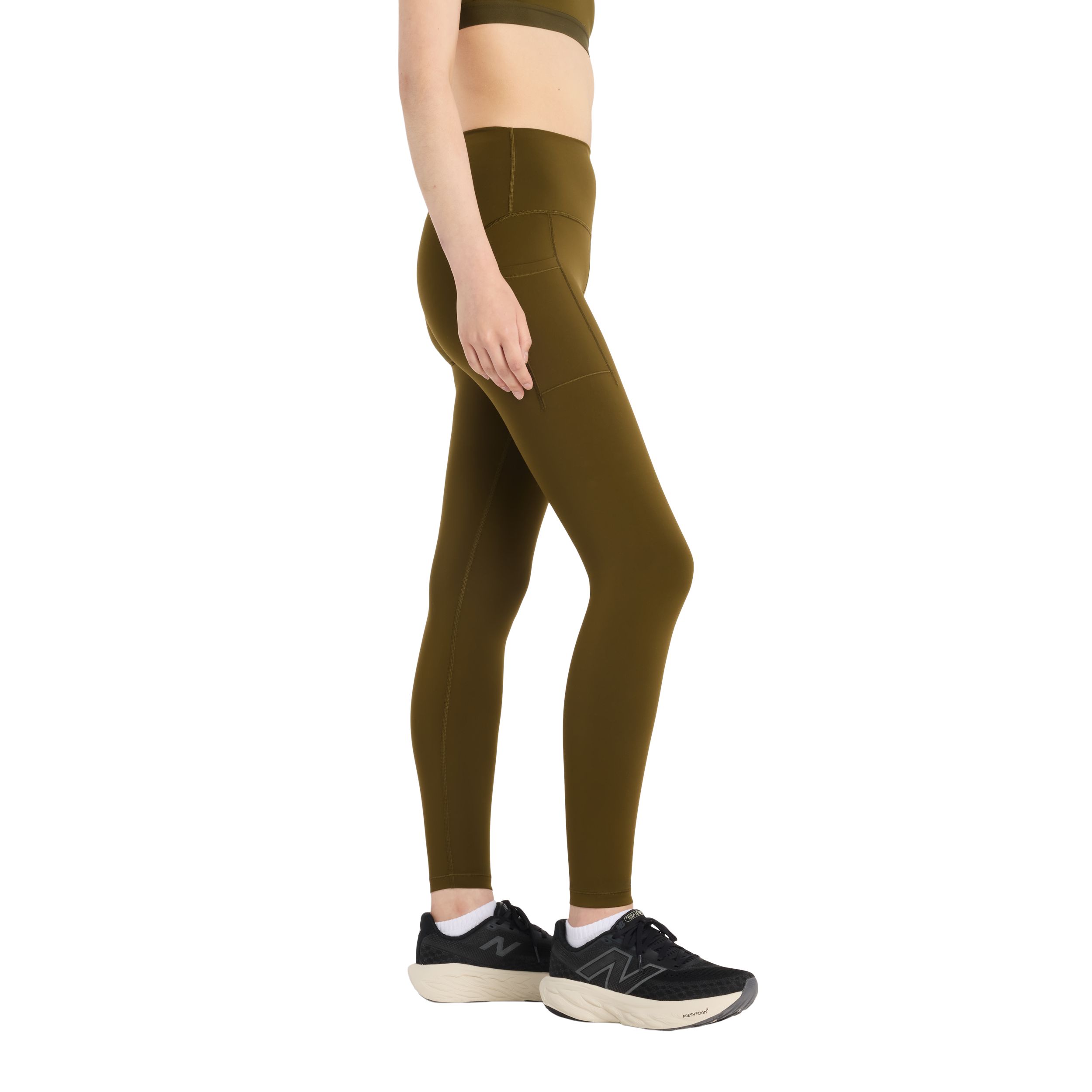 New Balance Women's Sleek Pocket High Rise 25" Form-Fitting Athletic Tights