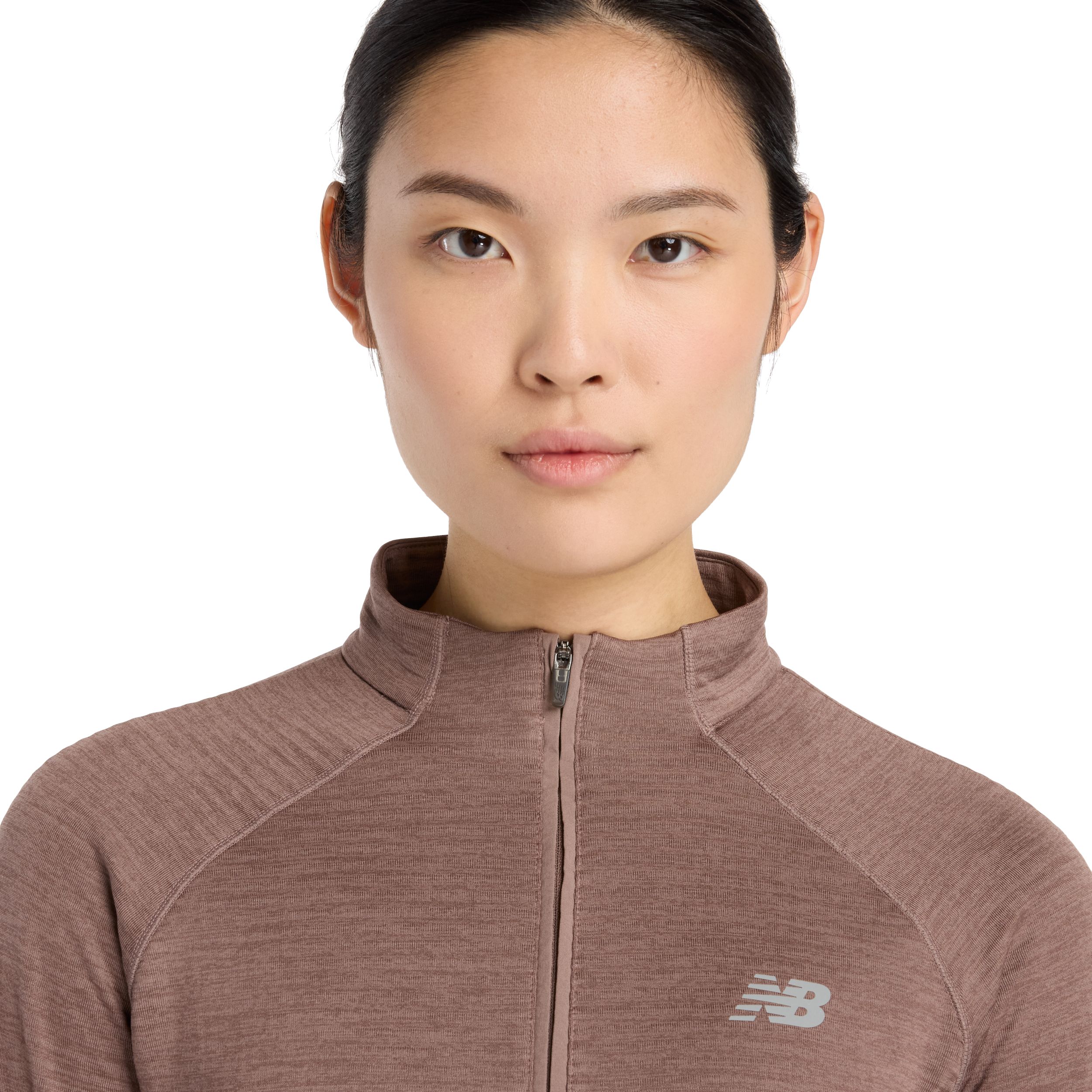 New Balance Women's Athletics Heat Grid 1/2 Zip Shirt