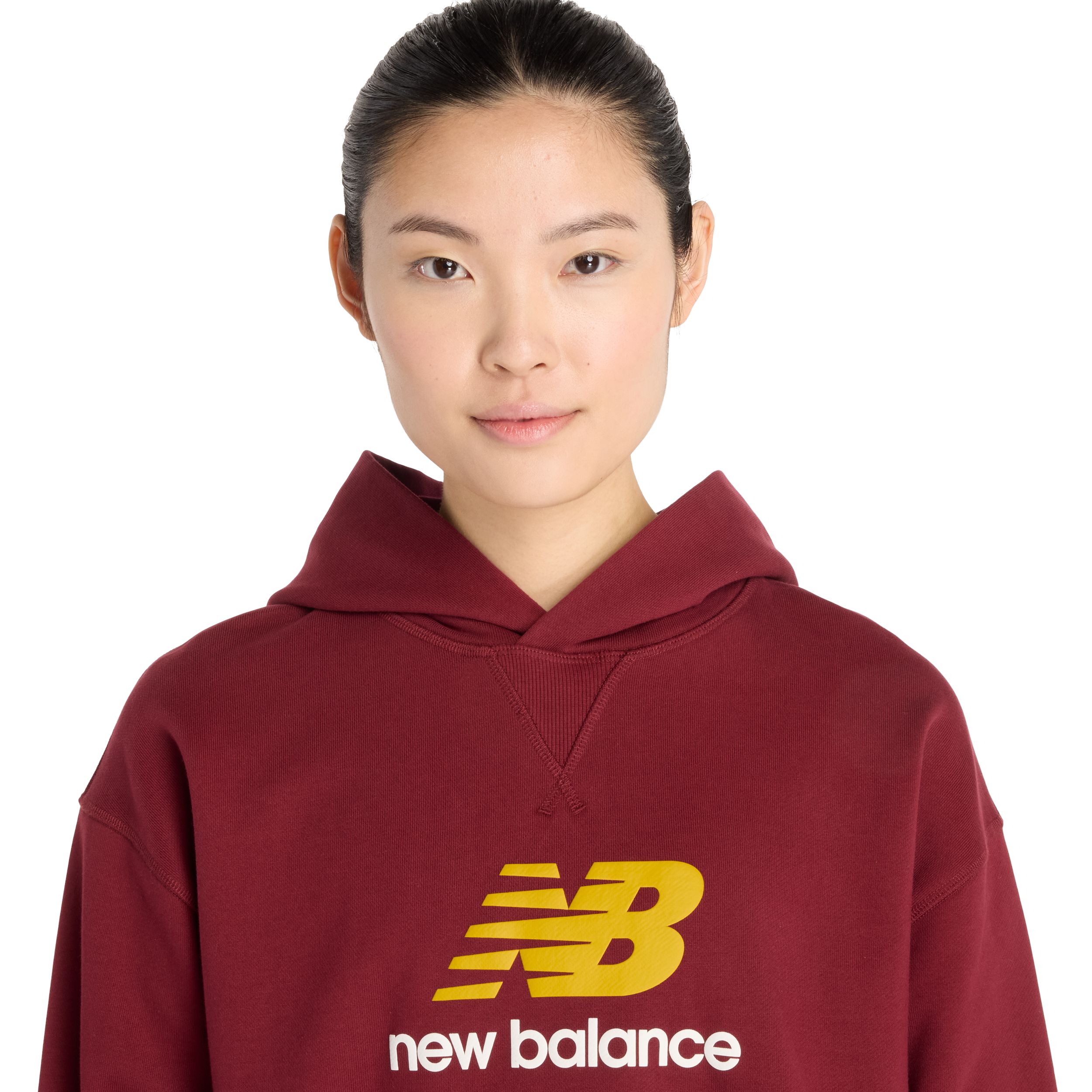 New Balance Women's Athletics French Terry Logo Hoodie