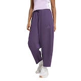 adidas Women's Sportswear Essentials Fleece Barrel Pants Front_Angled_Left