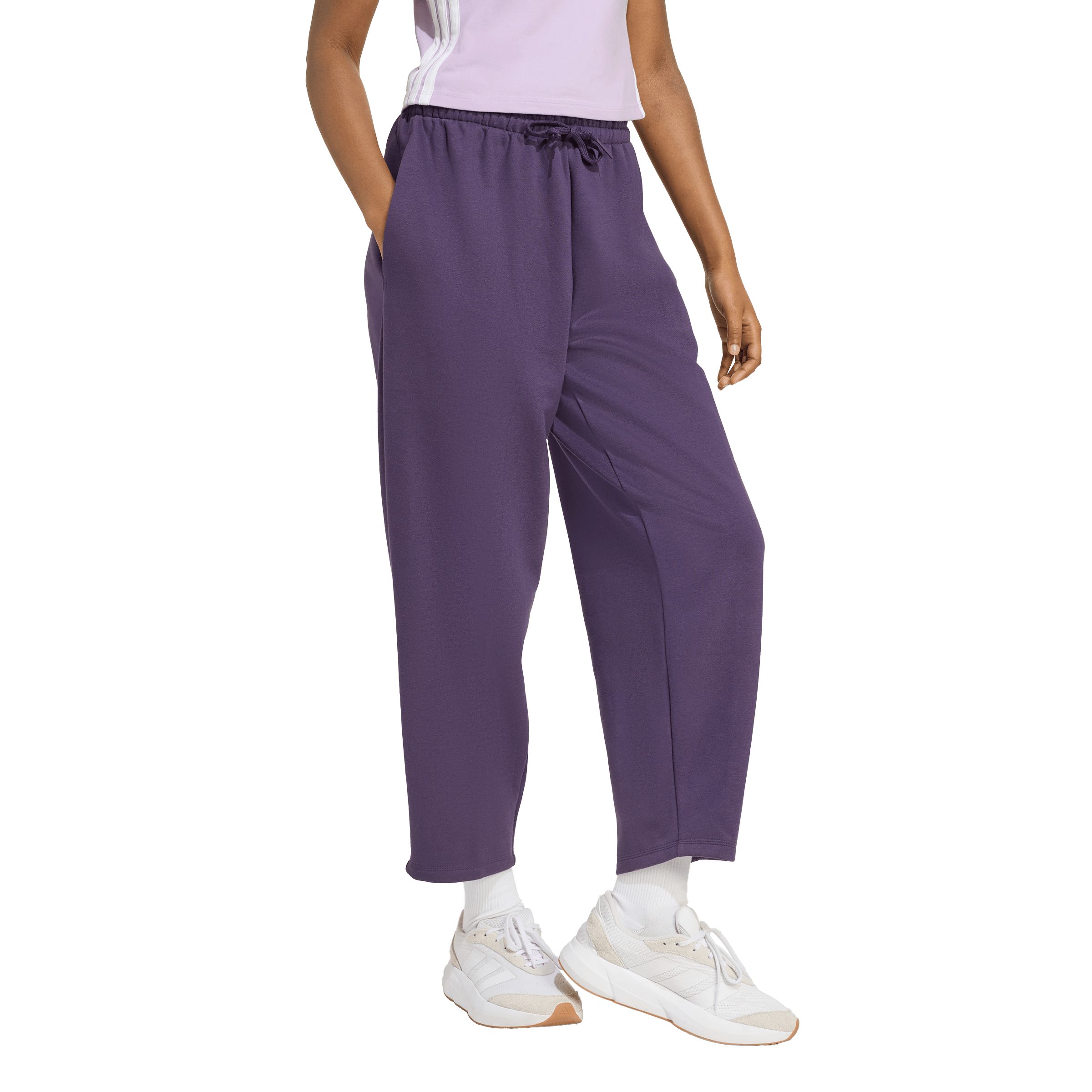 adidas Women's Sportswear Essentials Fleece Barrel Pants