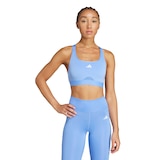 adidas Women's Train PowerReact Medium-Support Sports Bra Front_Flat