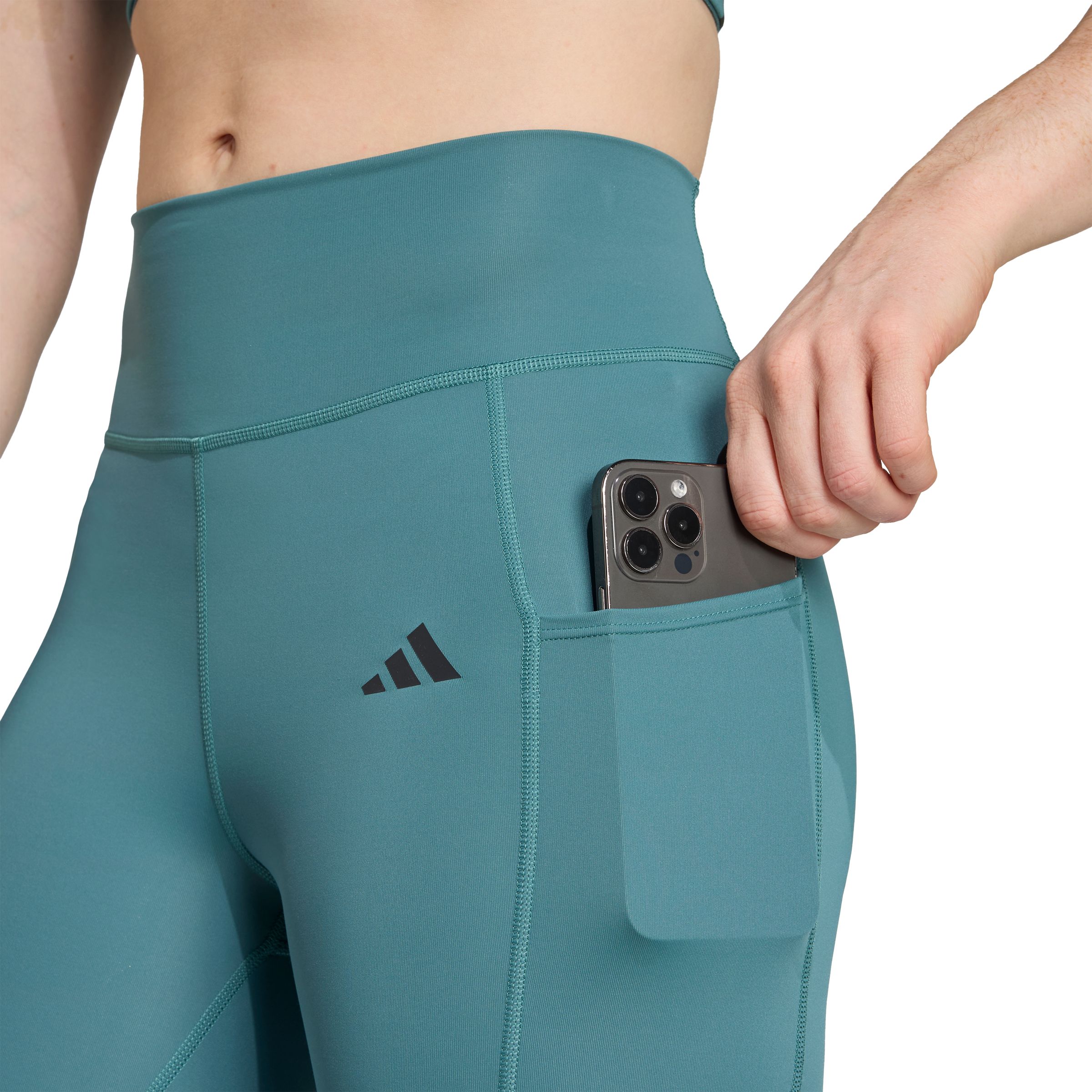 adidas Women's Training Optime 3-stripe Training Tights