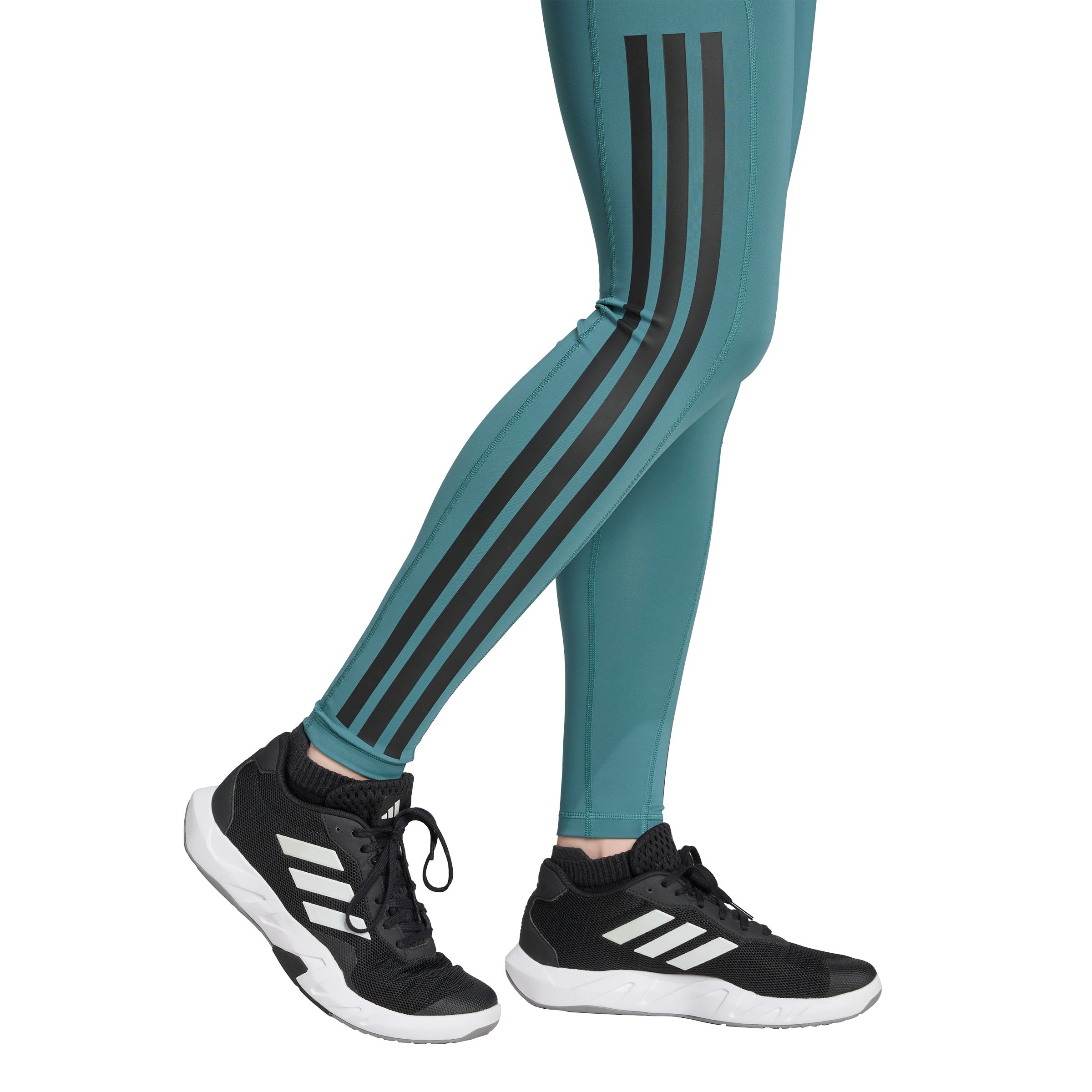 adidas Women's Training Optime 3-stripe Training Tights