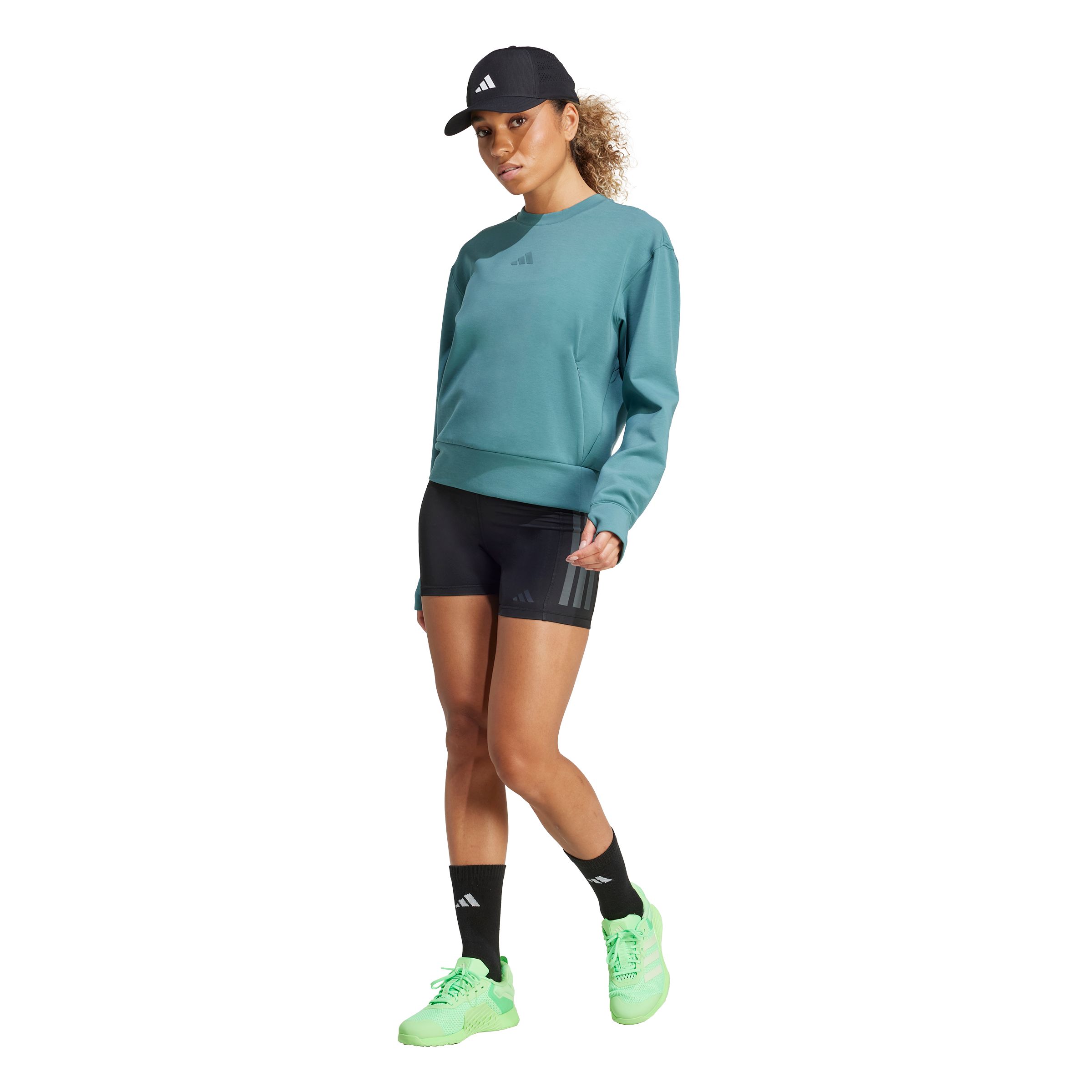 adidas Women's Train D4T Knit Sweatshirt