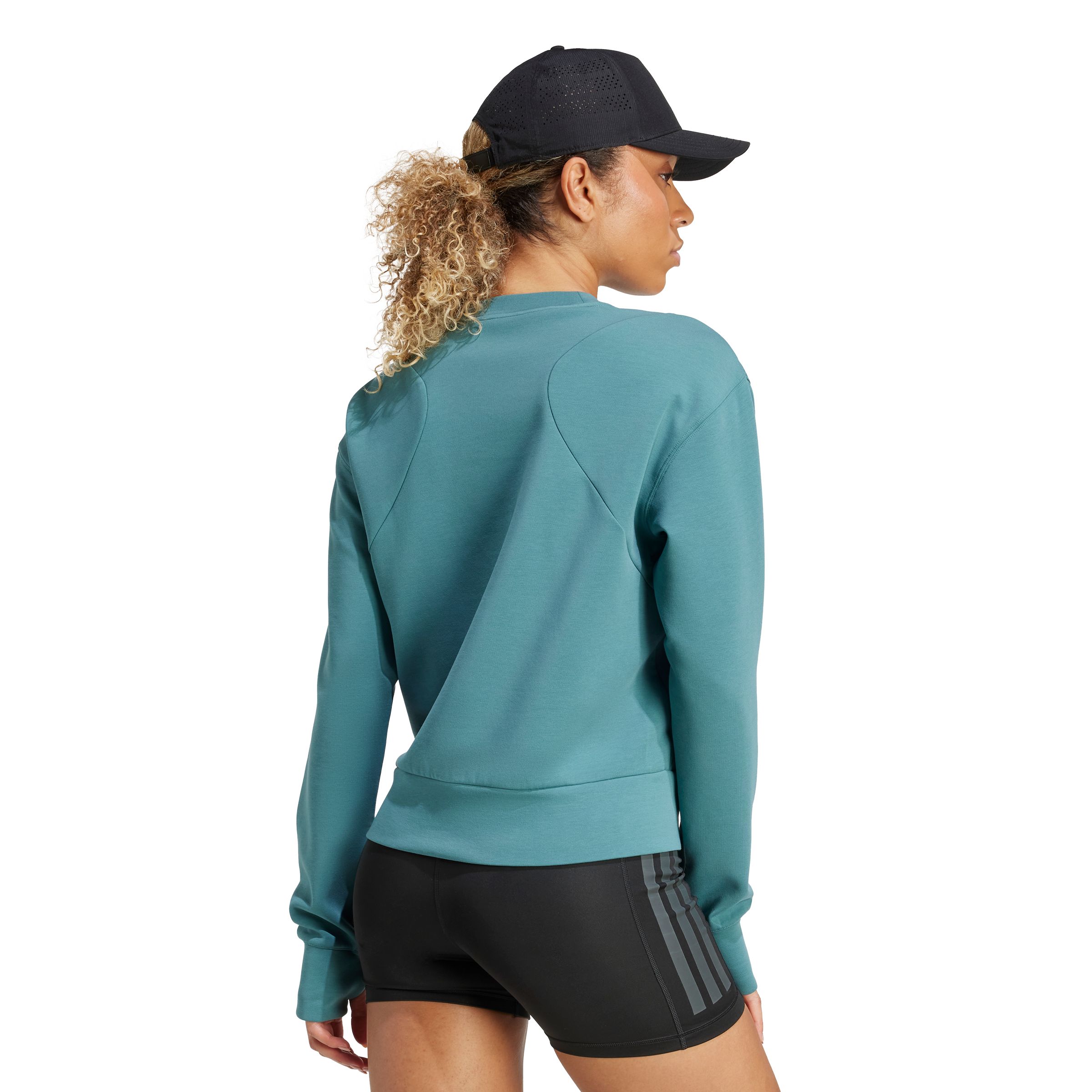 adidas Women's Train D4T Knit Sweatshirt