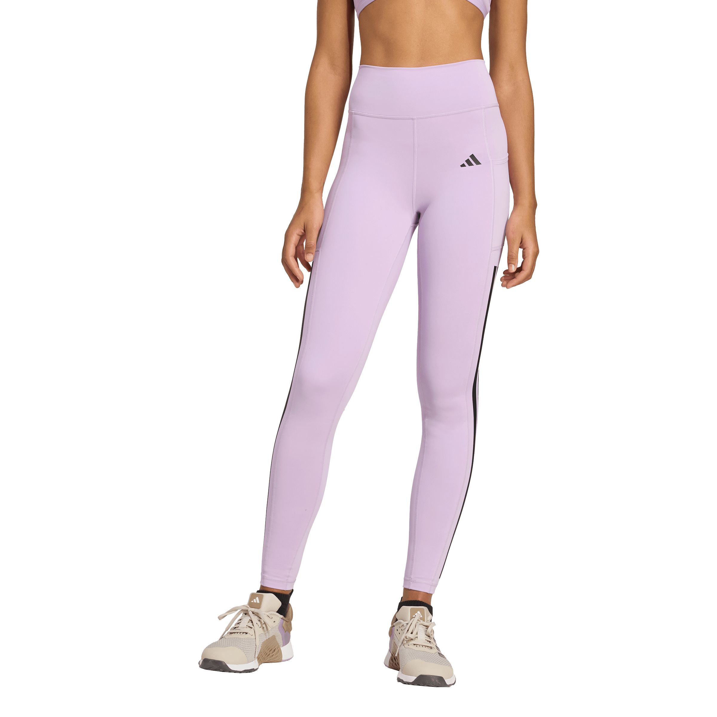 adidas Women's Training Optime 3-stripe Training Tights
