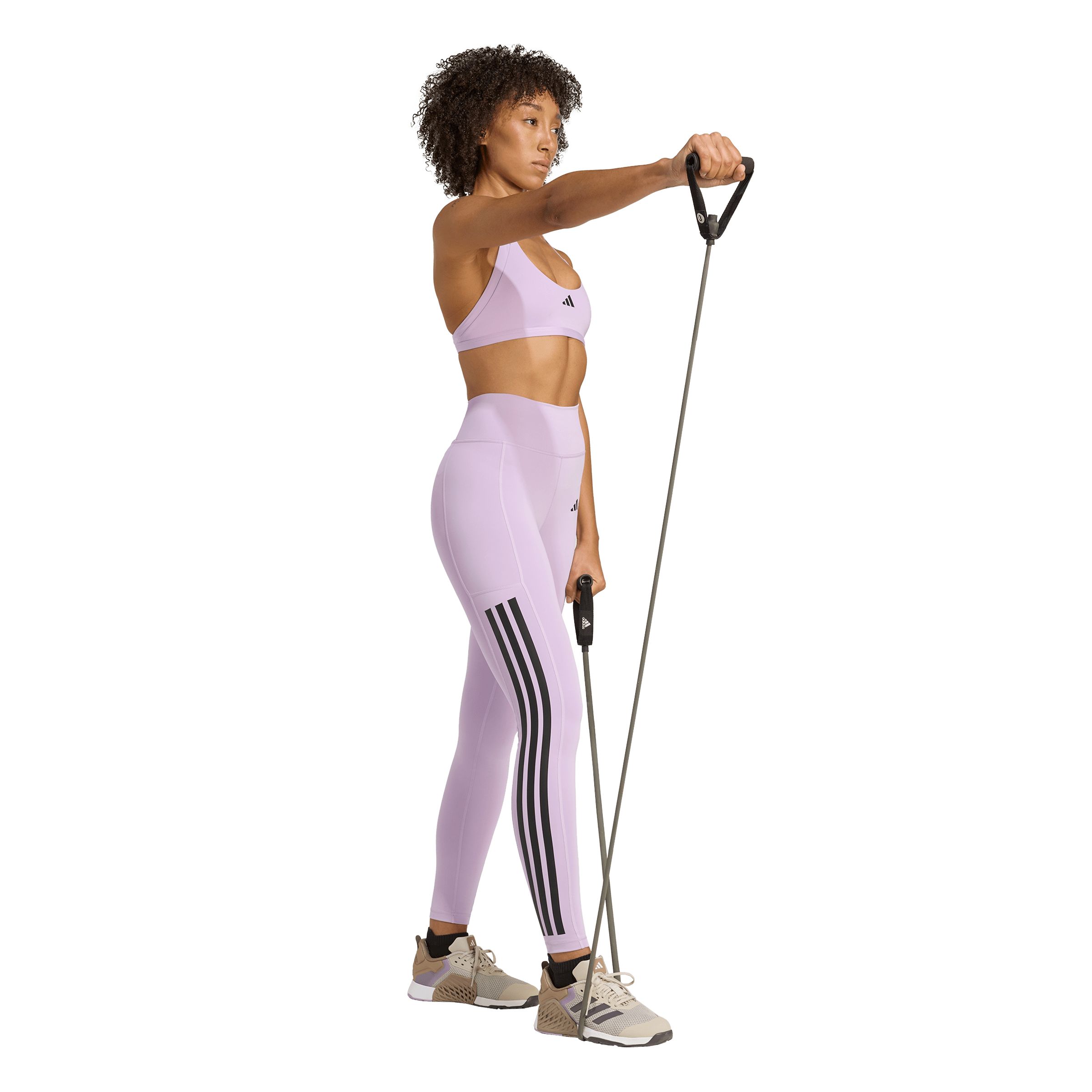 adidas Women's Training Optime 3-stripe Training Tights