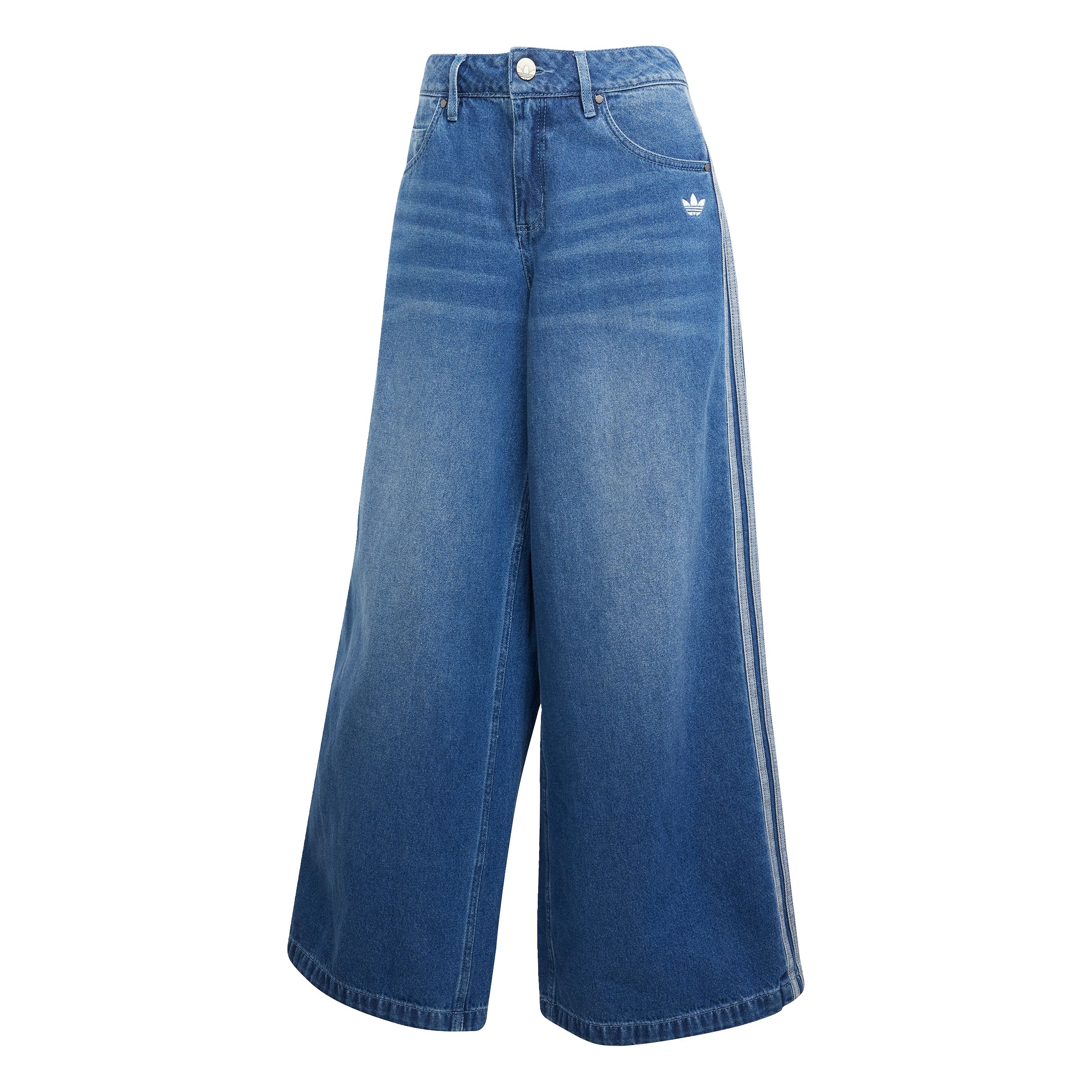 adidas Originals Women's Denim Wide Pants