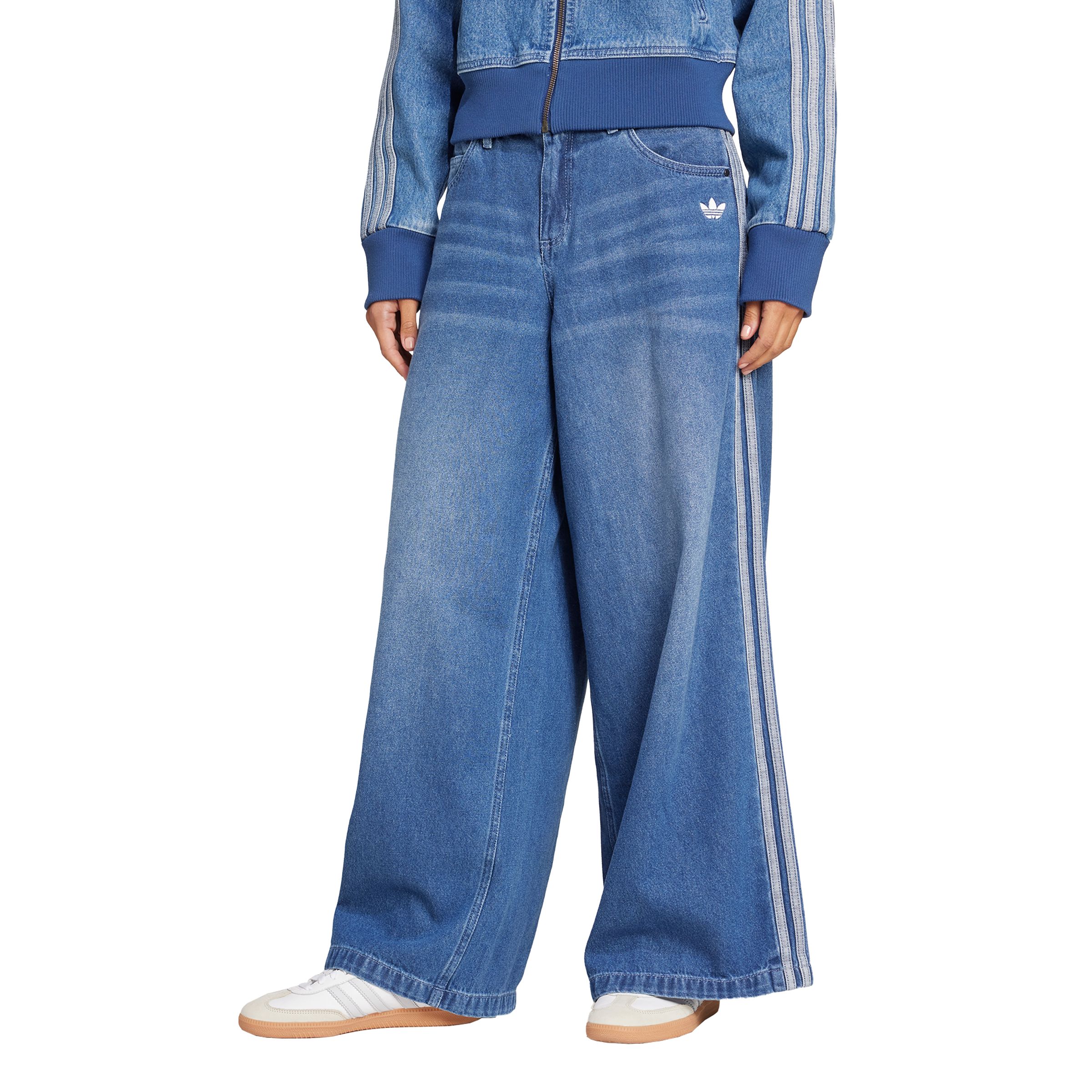 adidas Originals Women's Denim Wide Pants