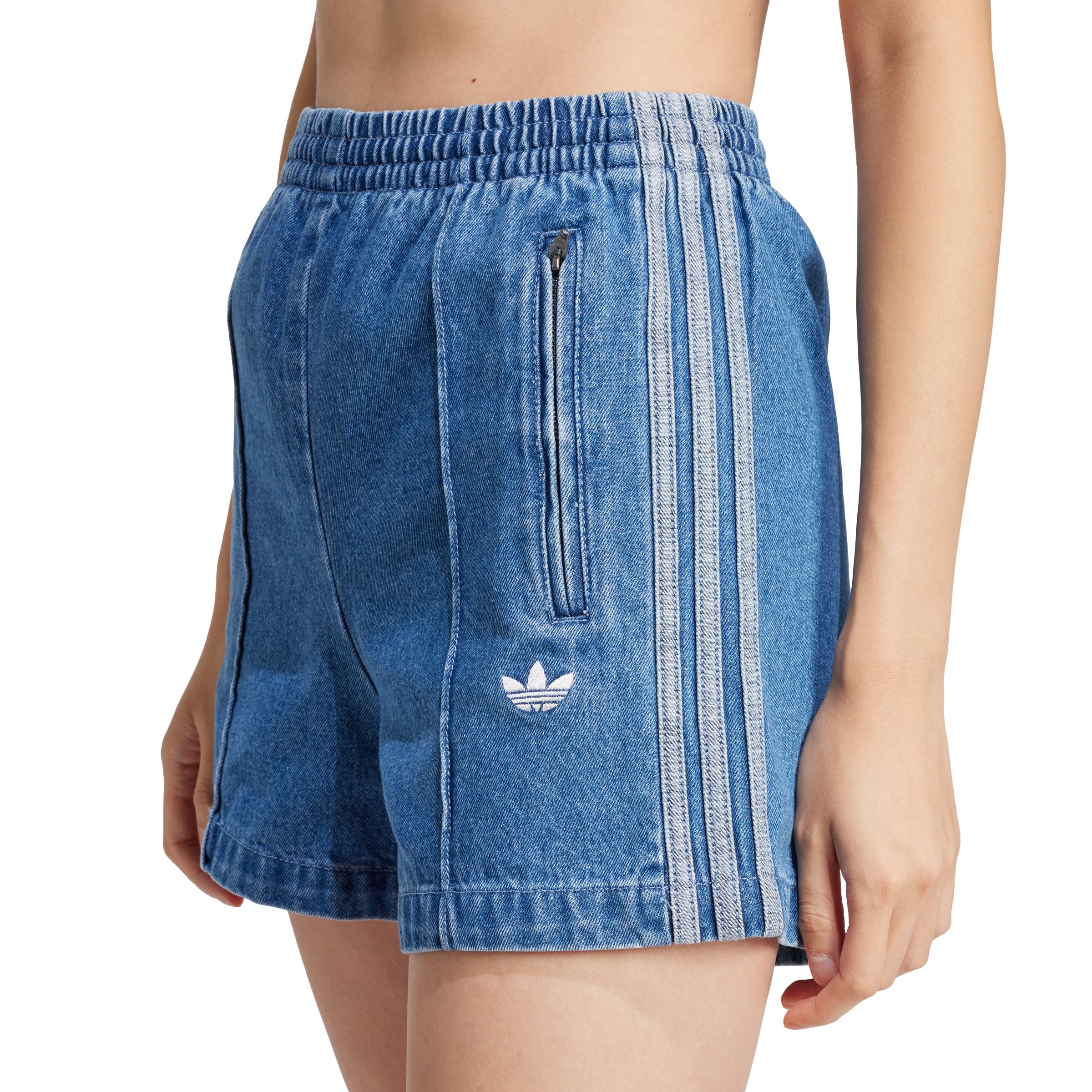 adidas Originals Women's Firebird Denim Shorts