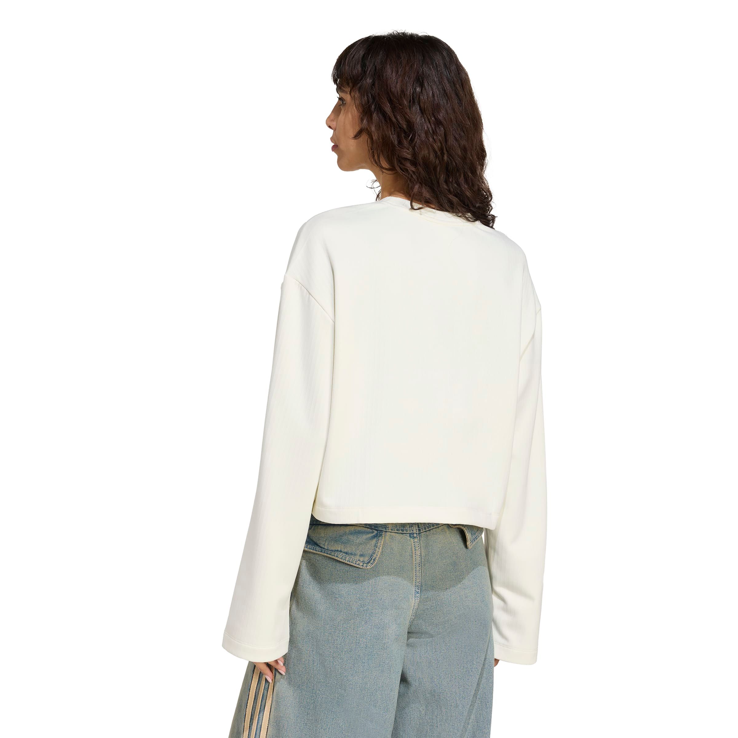 adidas Originals Women's Essentials Ribbed Long Sleeve Shirt