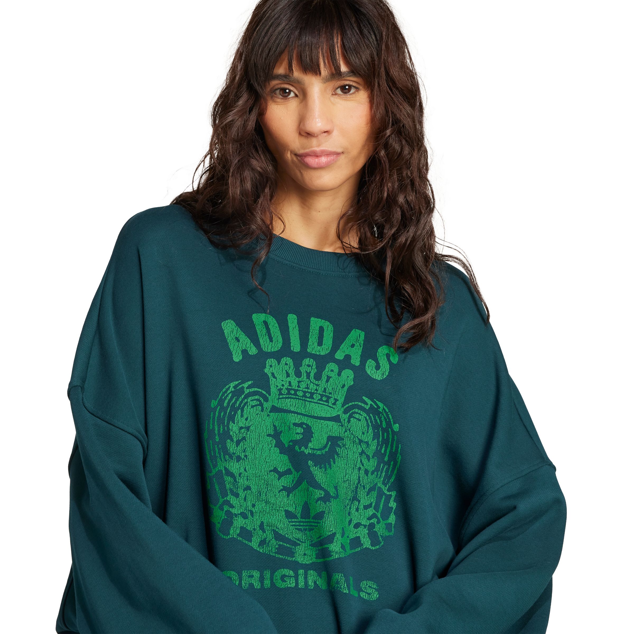 adidas Originals Women's Graphic Oversized Sweatshirt