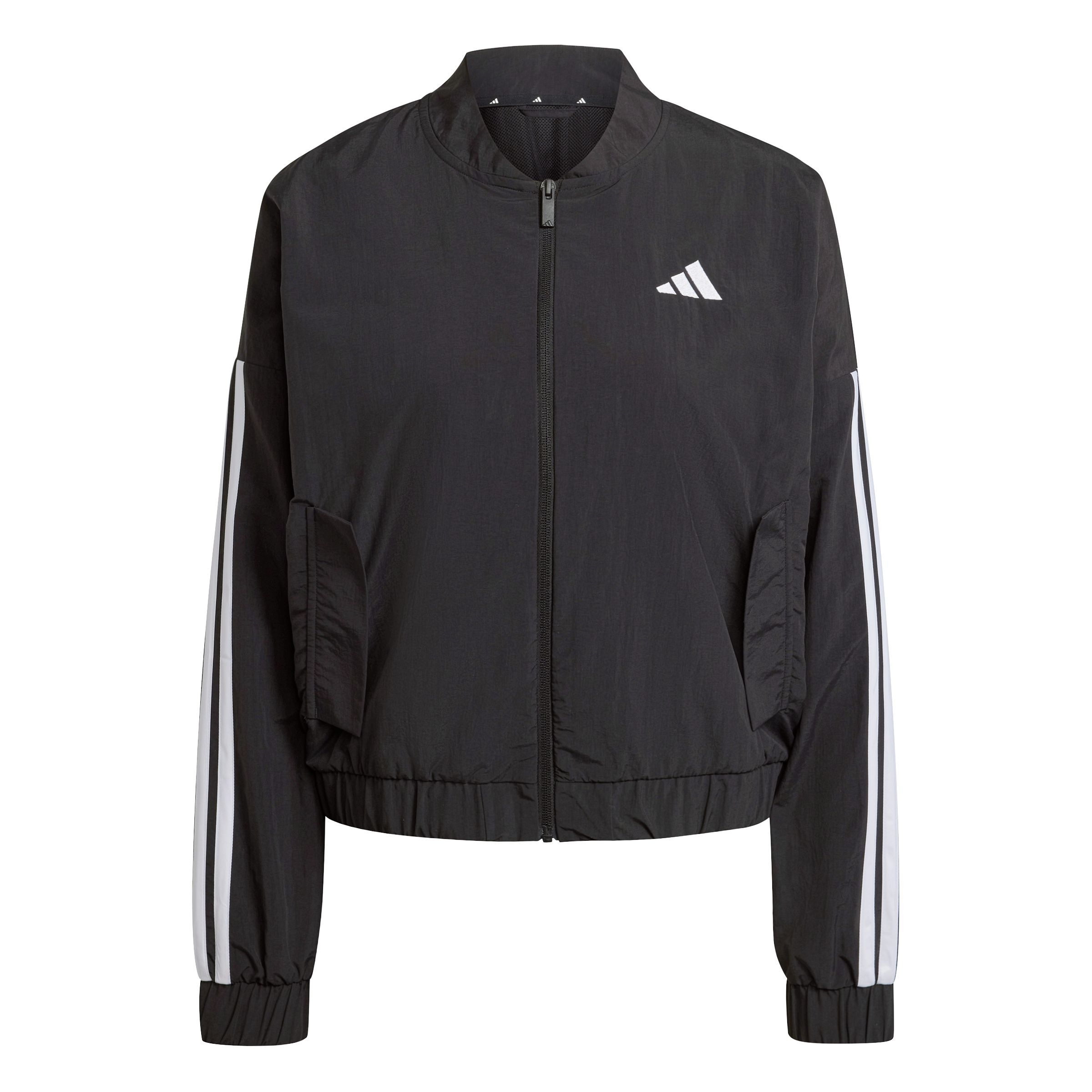 adidas Women's Sportswear 3-Stripe Woven Bomber Jacket