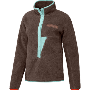 adidas Women's Terrex Xploric Pile Snap Long Sleeve Shirt