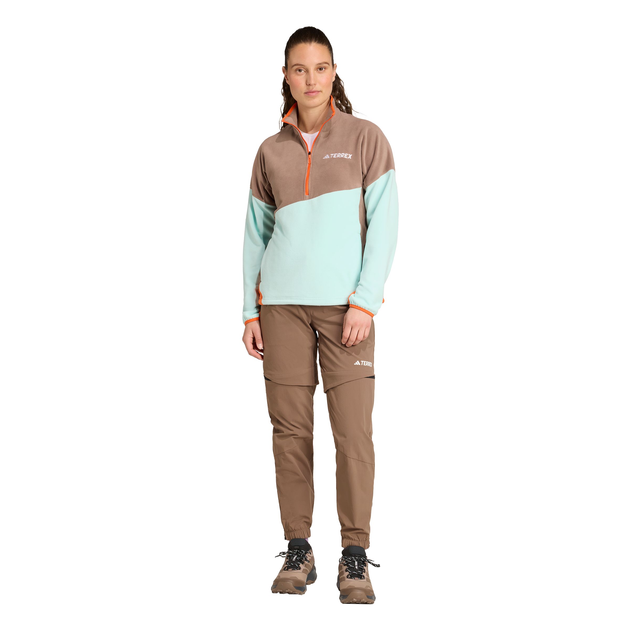 adidas Women's Terrex Multi Climawarm Fleece Anorak Jacket
