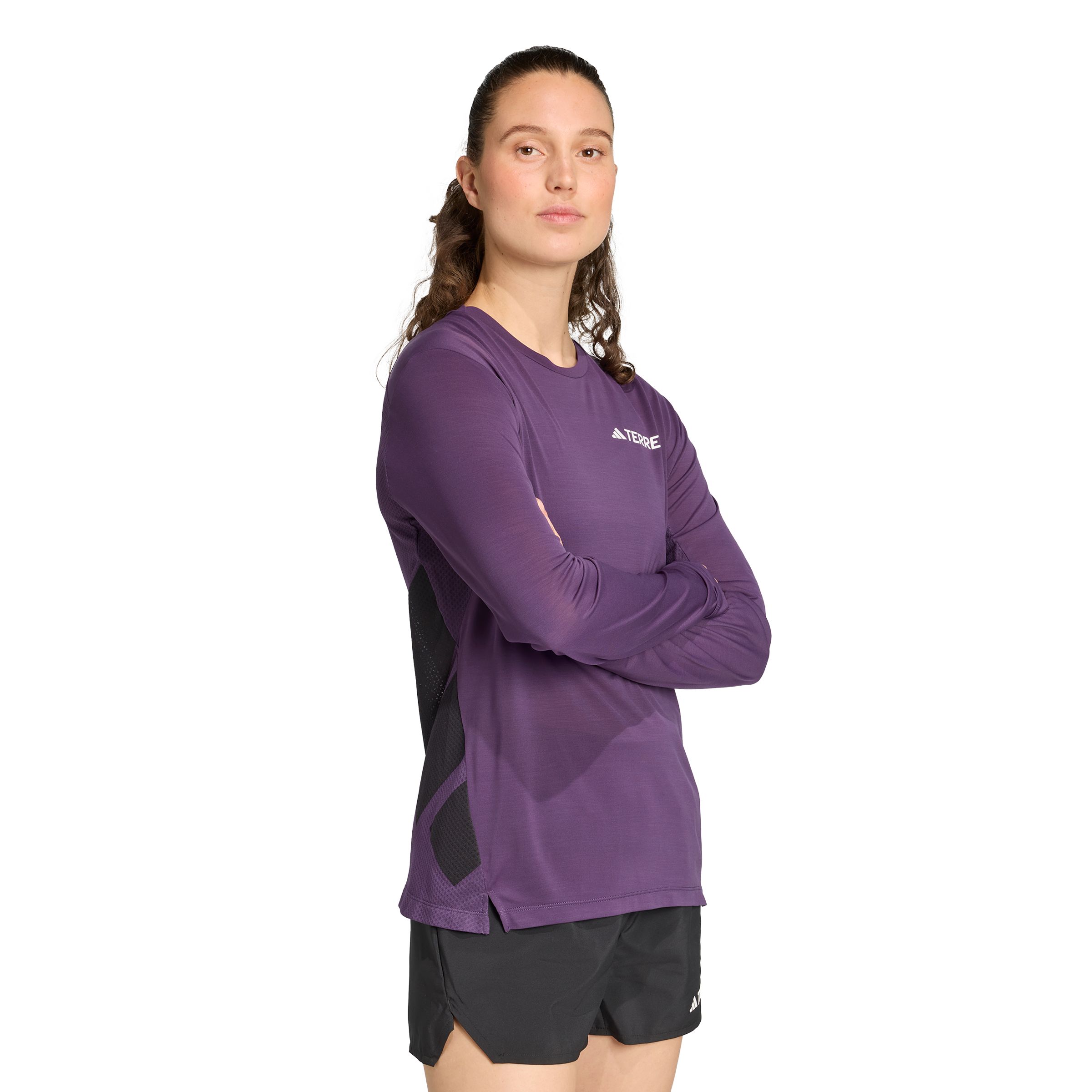 adidas Women's Terrex Xperior Long Sleeve T Shirt