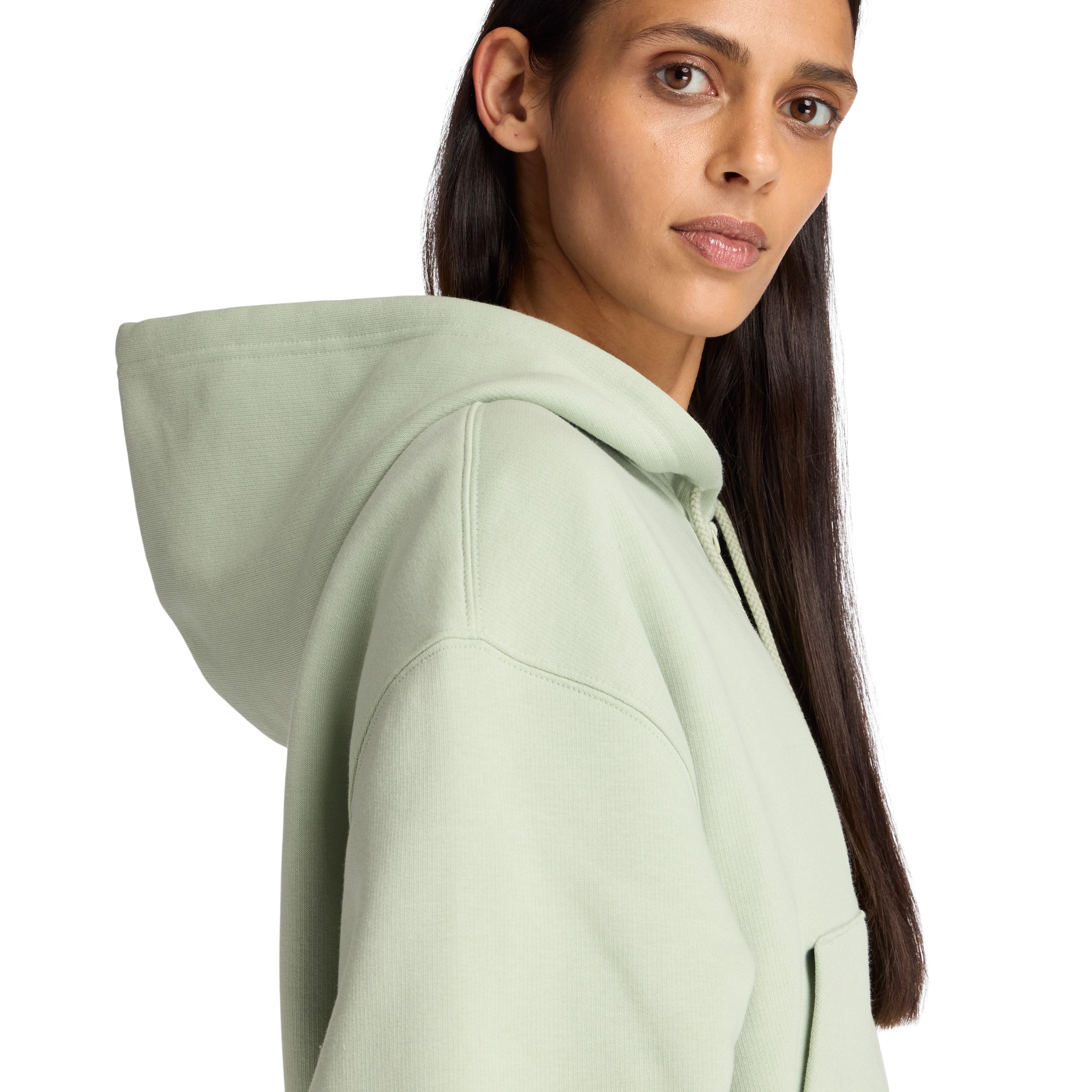 New Balance Women's Linear Heritage Fleece Hoodie