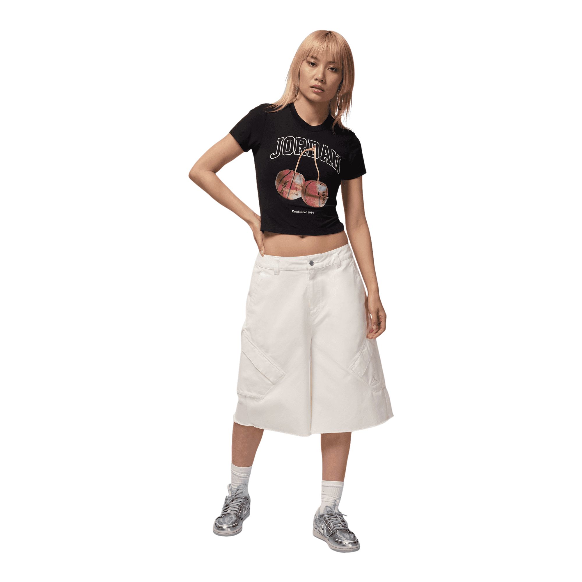 Jordan Women's Brooklyn TMID Graphic Basketball T Shirt