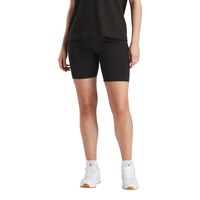 Reebok Women's Frida Small Logo Bike Shorts Front_Angled_Left
