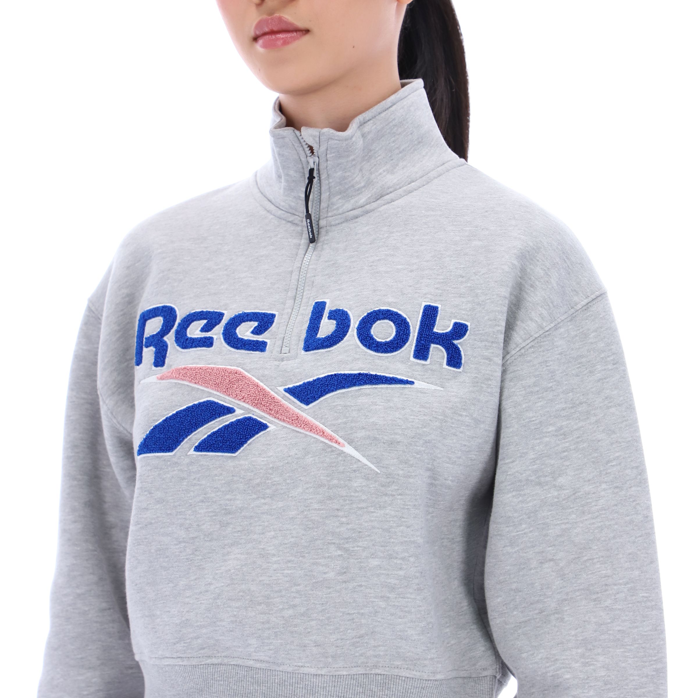 Reebok Women's Jazz Boucle Long Sleeve Top