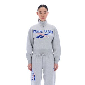 Reebok Women's Jazz Boucle Long Sleeve Top