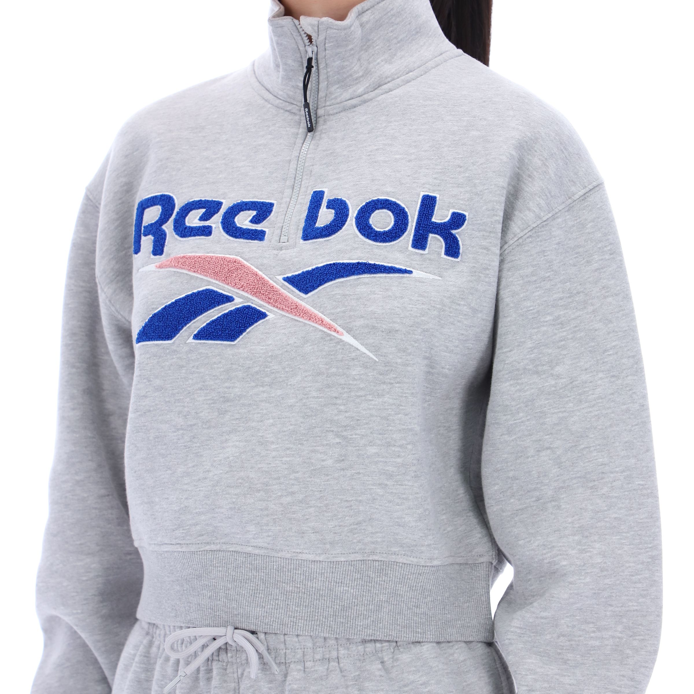 Reebok Women's Jazz Boucle Long Sleeve Top