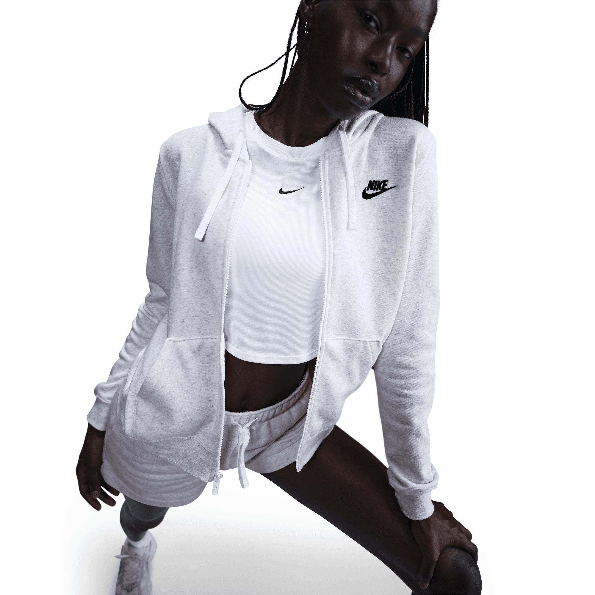 Nike Women's Club Fleece Full Zip Hoodie