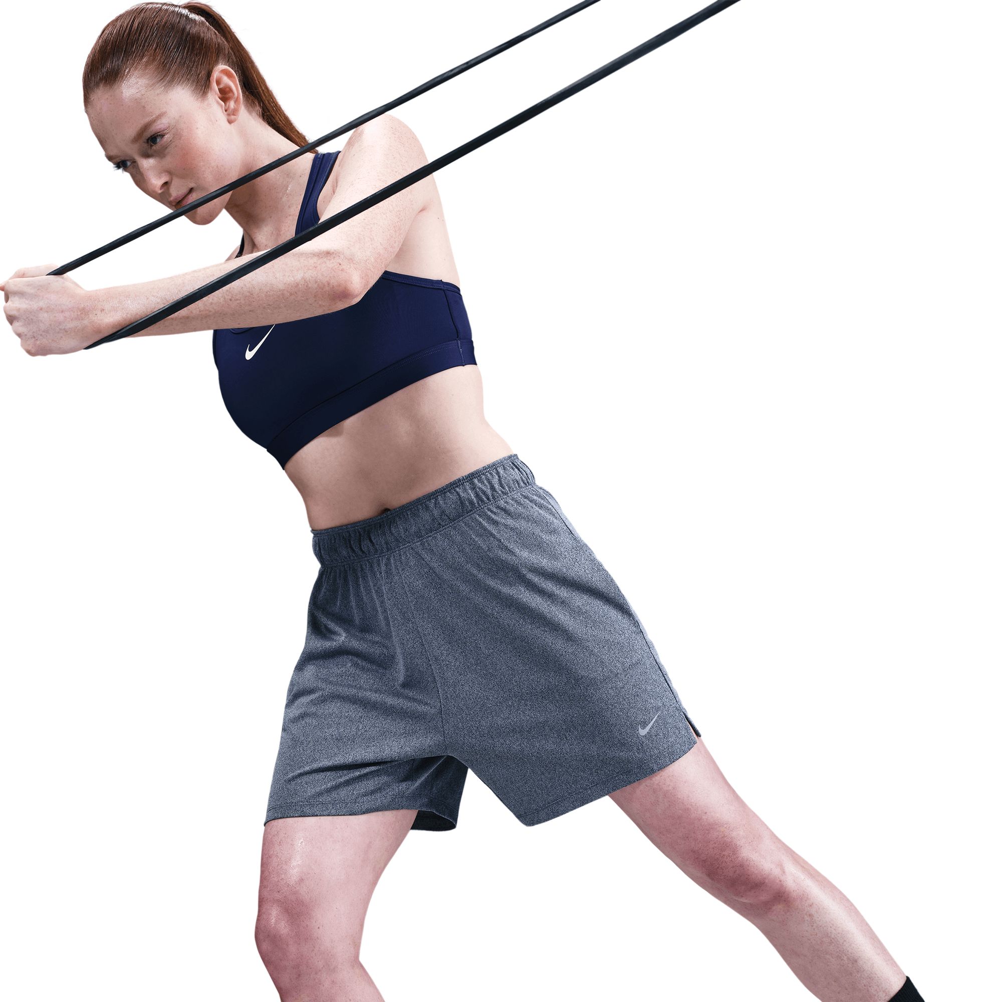 Nike Women's Attack Dri-FIT Mid-Rise 5 Inch Shorts