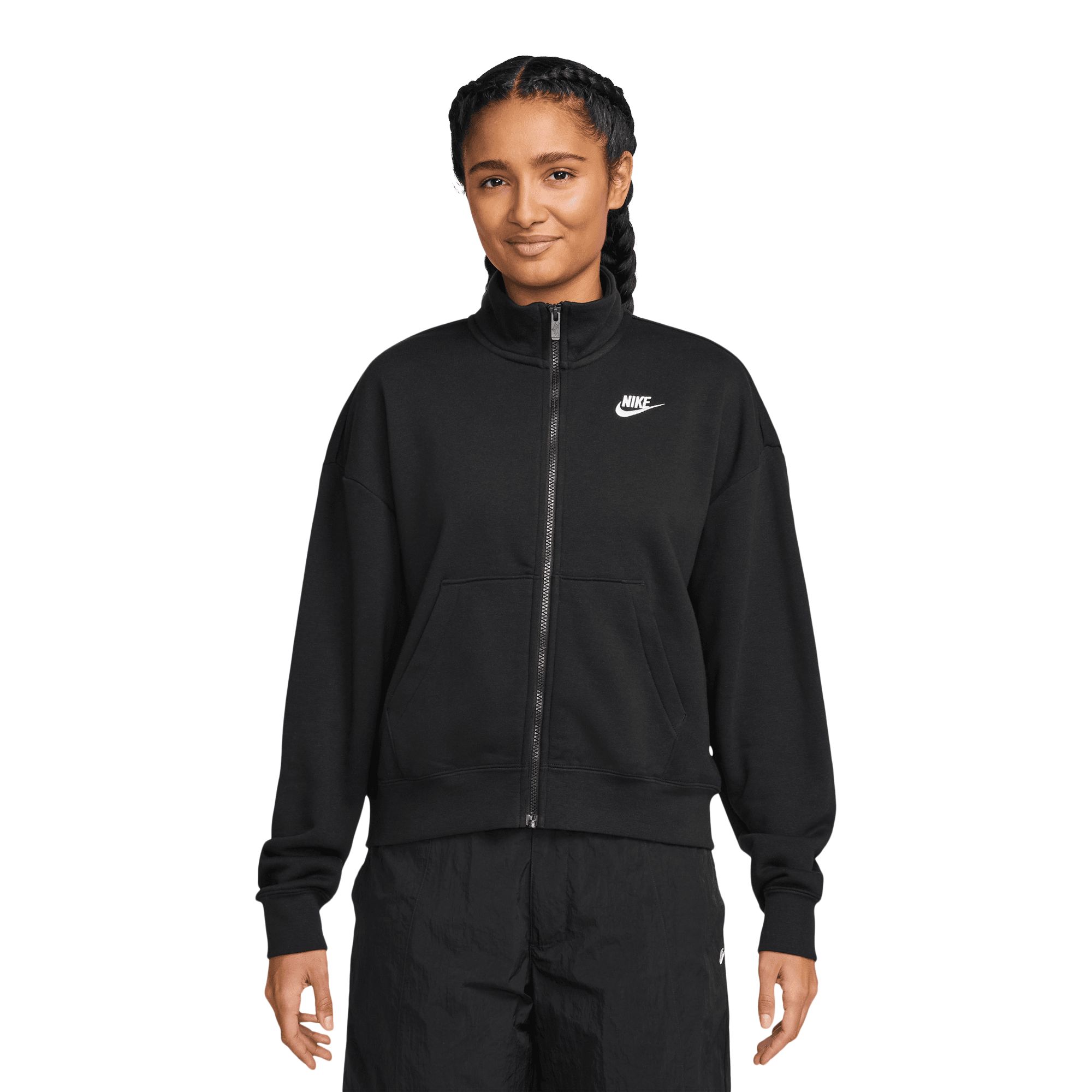 Nike Women's Club Fleece Loose Track Jacket