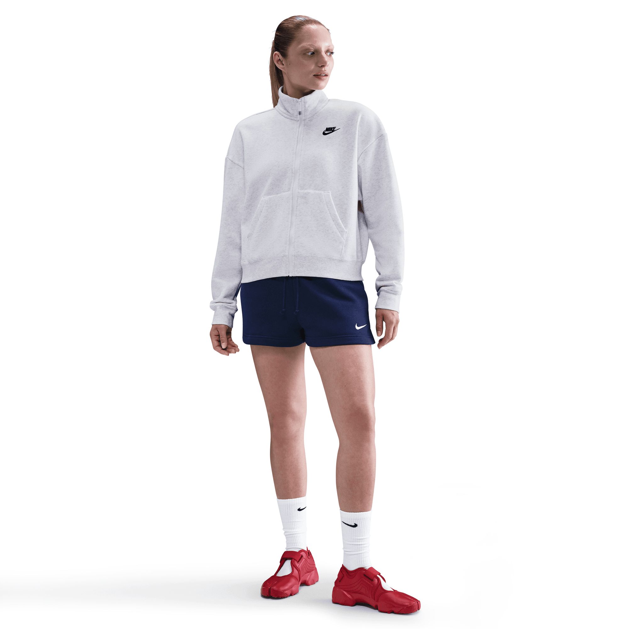 Nike Women's Club Fleece Loose Track Jacket