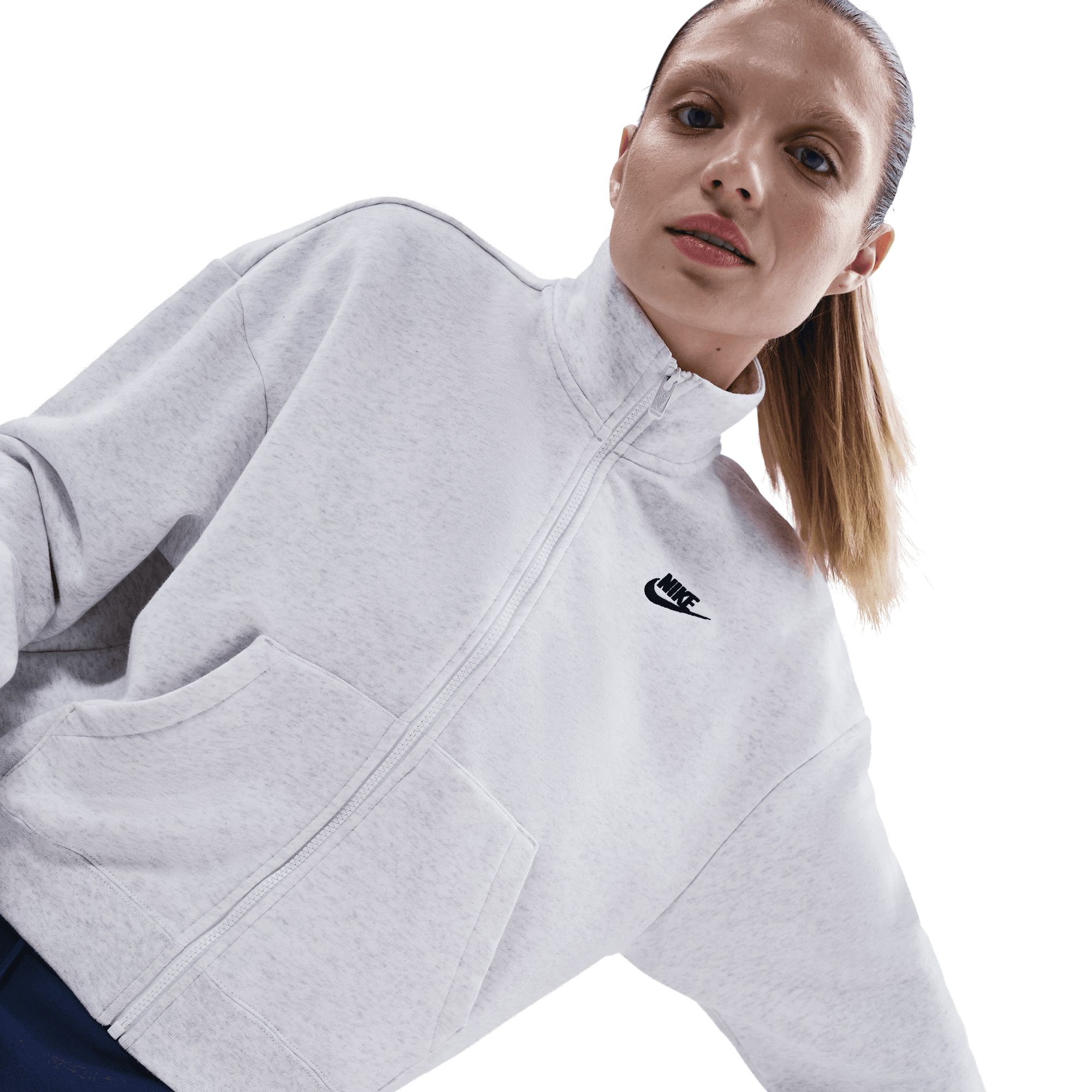 Nike Women's Club Fleece Loose Track Jacket